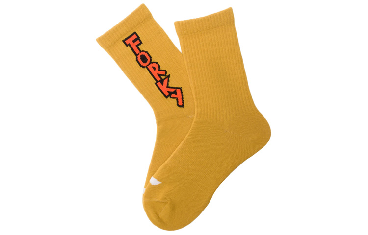 Li Ning x Disney Toy Story Collection Crew Socks Unisex 2 Pack Yellow