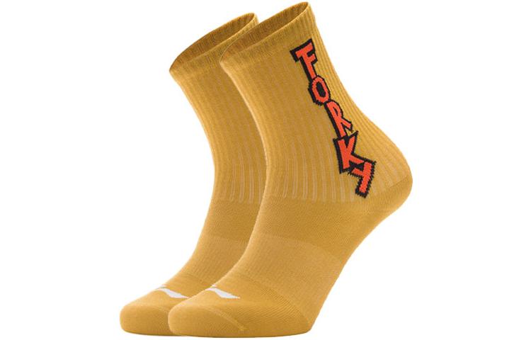 Li Ning x Disney Toy Story Collection Crew Socks Unisex 2 Pack Yellow