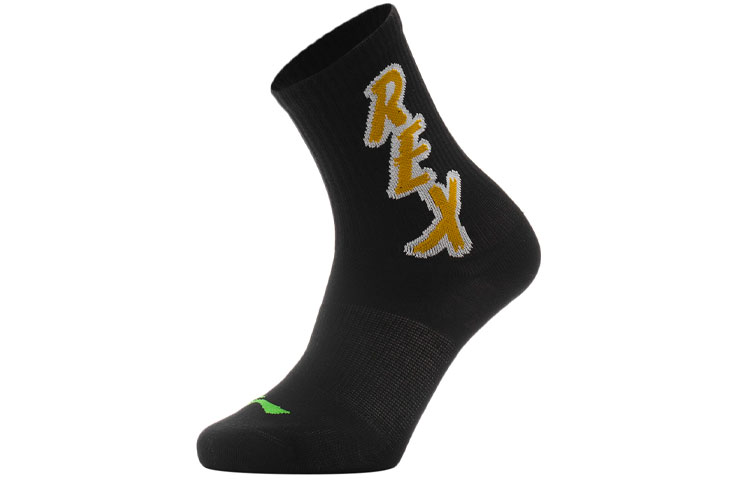 Li Ning x Disney Toy Story Collection Crew Socks Unisex 2 Pack Black