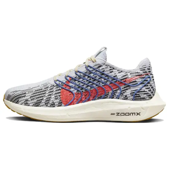 Nike Pegasus Turbo Next Nature Pure Platinum Bright Crimson Women's