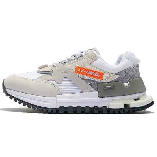LiNing 001 Casual Shoes Women's Low-Top Pearl White/Standard White