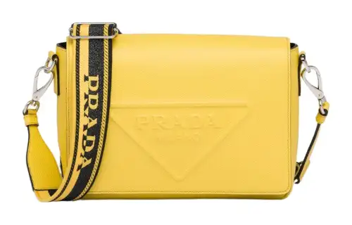 PRADA Saffiano Leather Messenger Bag, Crossbody Bag, Shoulder Bag Men's