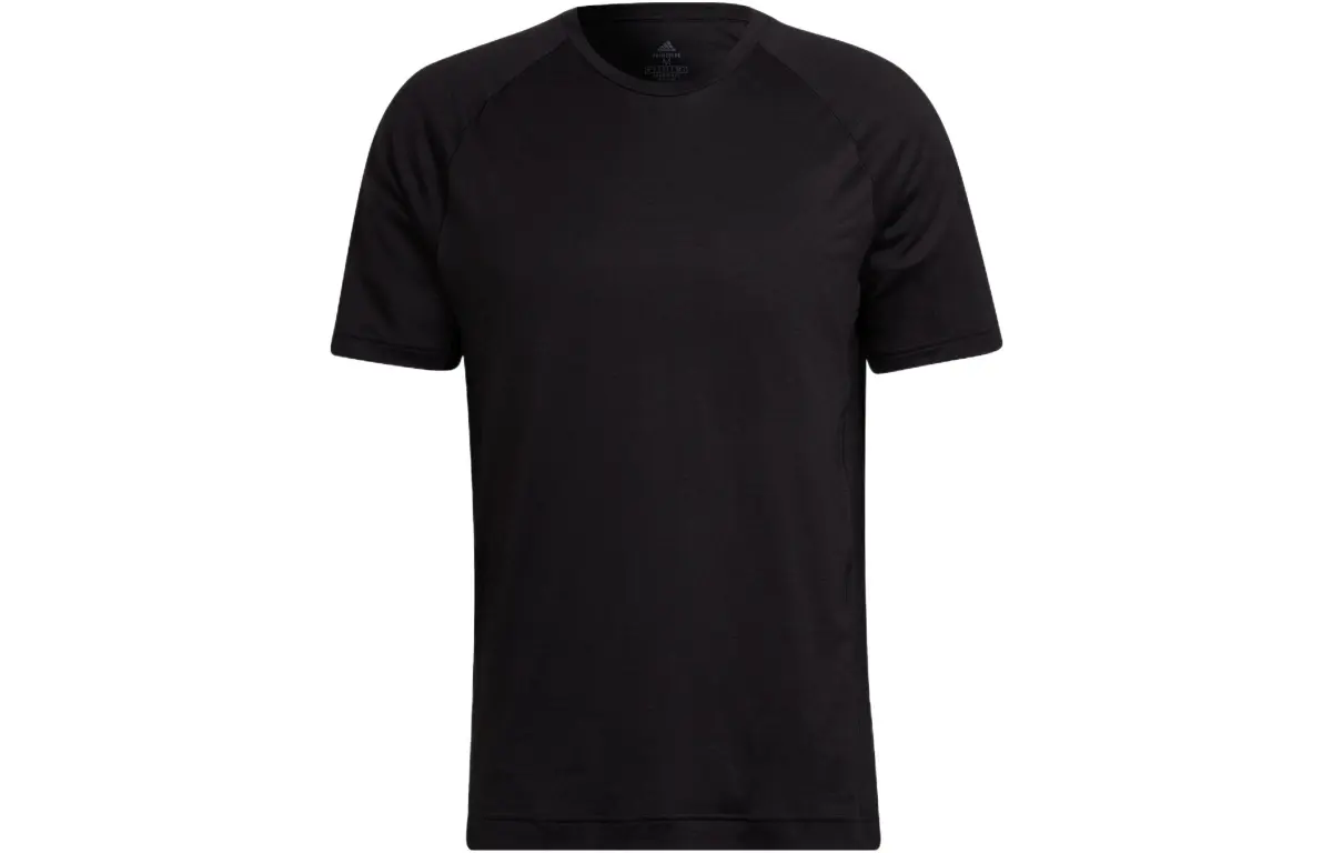 Adidas T-Shirts Men's Crew Neck Moderate Straight Fit