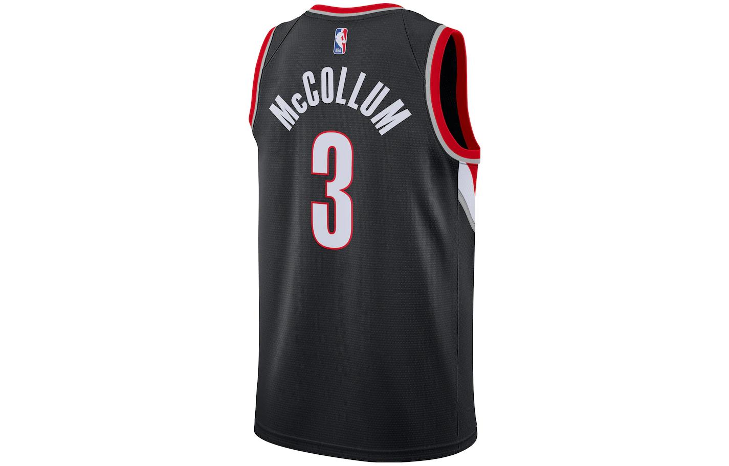 Nike Basketball Jerseys Men’s Black Moderate Straight Fit