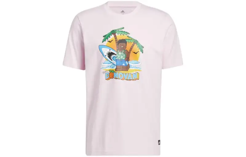 Adidas T Shirts Men's Crew Neck Moderate Straight Fit