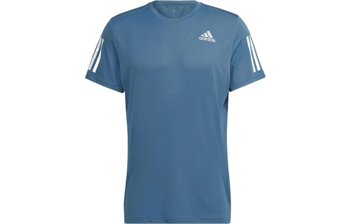 Adidas Running T Shirt Men's Blue