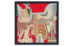 HERMES Fantasy Saddles Scarves Women's Multicolor