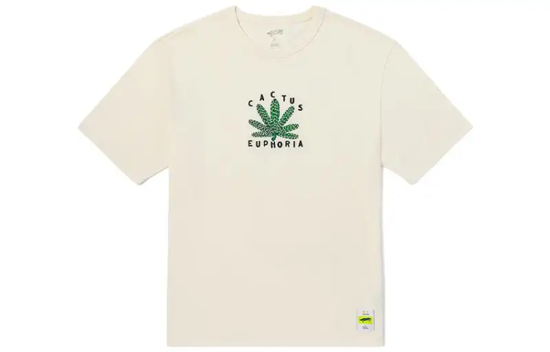 Vans T Shirts Unisex Vintage White Crew Neck Moderate Straight Fit