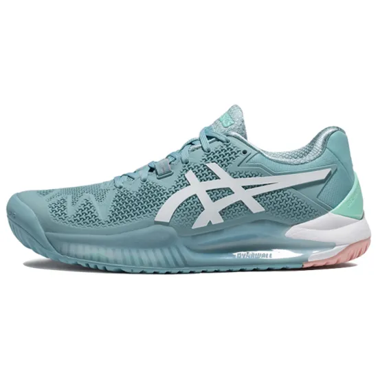 Asics Women's Gel Resolution 8 'Smoke Blue'