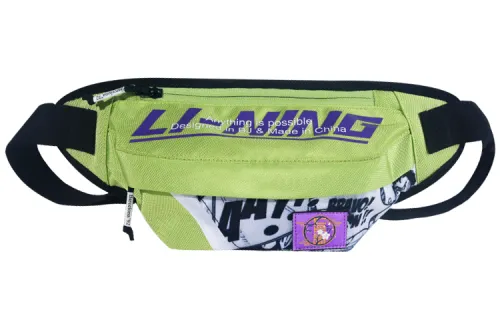 Li Ning Fabric Crossbody Fanny Pack Regular Unisex Green