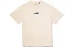 Timberland T Shirts Unisex Ecru Crew Neck Moderate Straight Fit