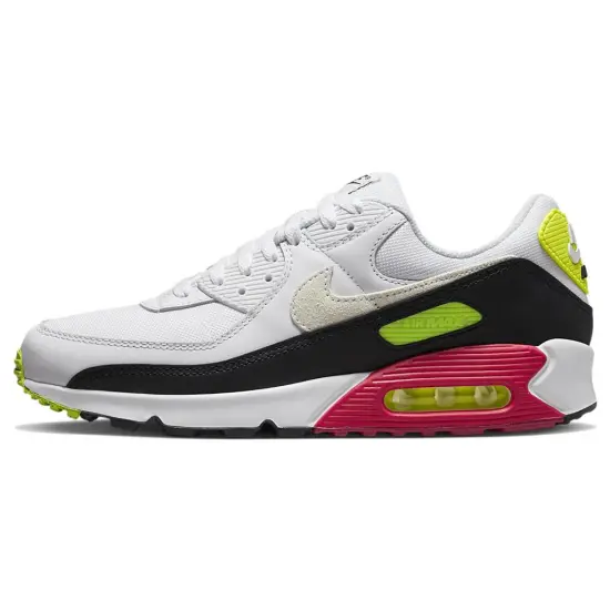 Nike Air Max 90 White Volt Rush Pink