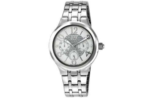 CASIO Women's SHEEN Silver Watch SHE-3808D-7A