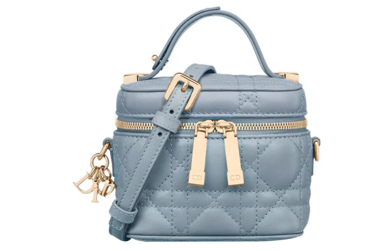 Christian DIOR Lady DIOR Makeup Vanity Bag