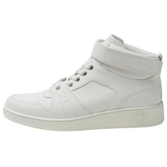 HERMES Freestyle Skateboard Shoes Men High-Top White