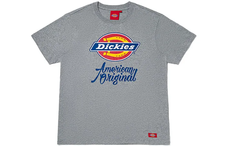 Dickies T Shirt Unisex Light Gray