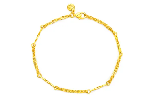 CHOW TAI FOOK Gold Bracelet Women's