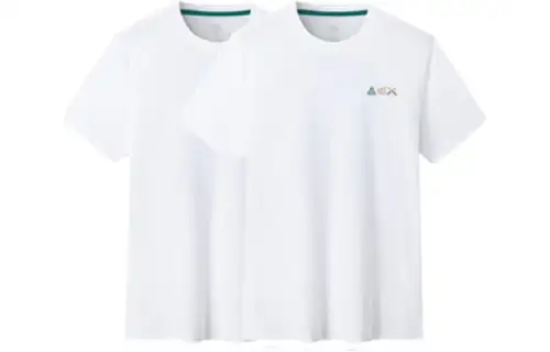 Anta T Shirt Unisex 2 Pack White