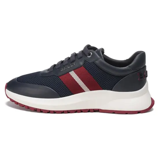 BALLY Casual Shoes Men Low-Top Blue
