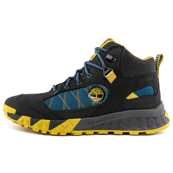 Timberland TrailQuest Waterproof Hiking Boots 'Black And Yellow'