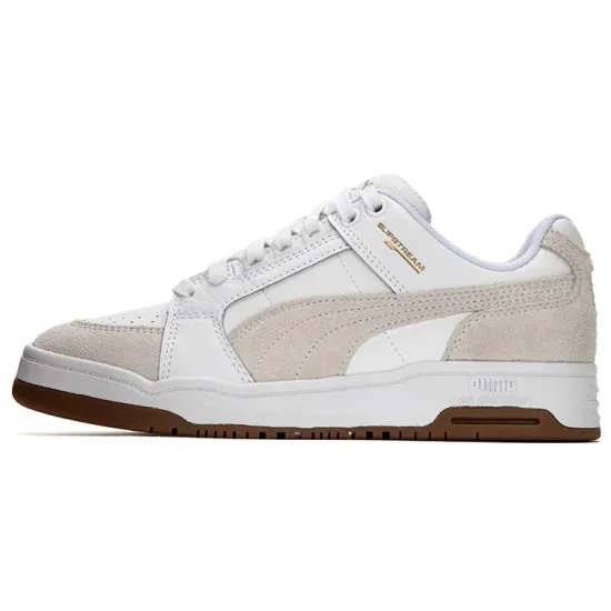 Puma Slipstream Skateboarding Shoes Unisex Low-top White/Gray