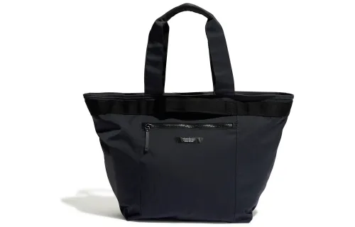 Adidas Polyamide Tote Bag, Shopping Bag, Sports Bag, Shoulder Bag, Handbag Regular Unisex Black