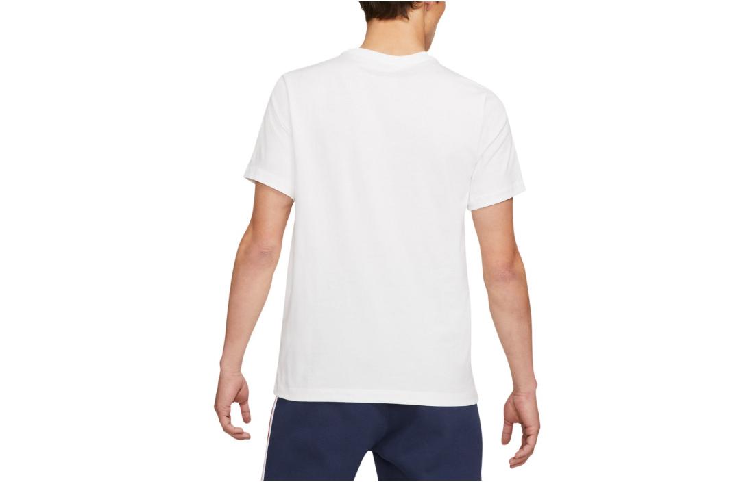 Jordan Wordmark Short Sleeved T Shirts Men’s White