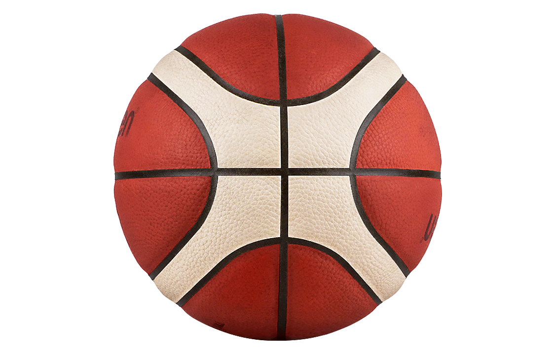 Molten Cow Leather Basketball Durable Red White Size 7 6 Size Training Competition Unisex
