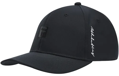 FILA Polyester Baseball Caps Unisex Pitch Black