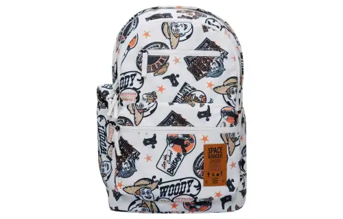 Li Ning Disney Toy Story Collection Polyester Backpack Regular Unisex Ivory