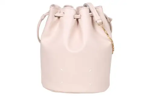 Maison Margiela Leather Crossbody Bag, Shoulder Bag Women's Pink