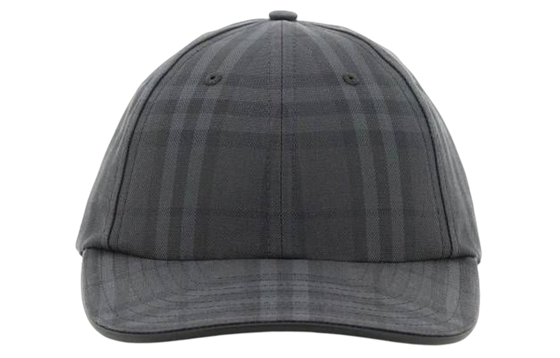 【Previous Season】embroidered-logo check cotton cap
