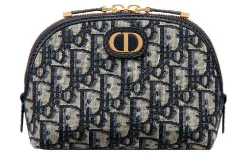 DIOR Women's Montaigne Collection Makeup Cosmetic Bag