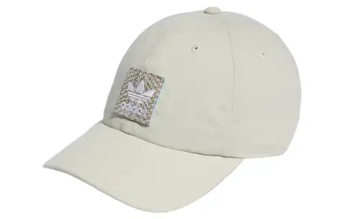 Adidas Originals Fashion Trend Polyester Baseball Caps Men's Ecru