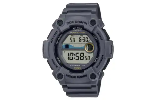 CASIO Men DIGITAL Series Gray Watch WS-1300H-8A