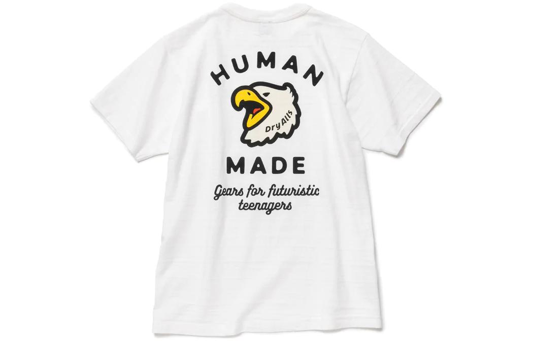 Мужская футболка Human Made HM24CS003 (белая)
