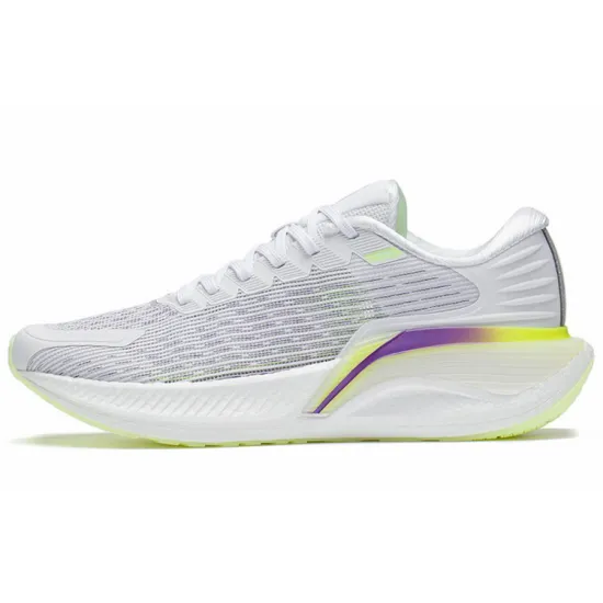 LiNing Yueying 2.0 Pro Cushioning Reflective Rebound Low-Top Running Shoes Women's Standard White