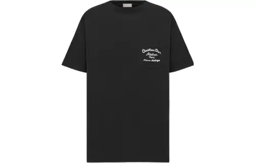 DIOR Quarterly New Products FW22 T Shirt Men's Black