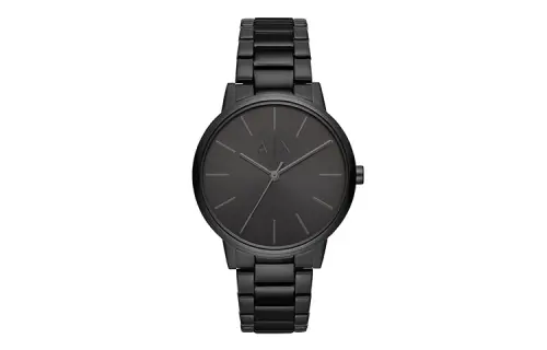 ARMANI EXCHANGEAE Wrist Watches Quartz Movement Stainless Steel Strap 42mm Black Dial Men's Watches