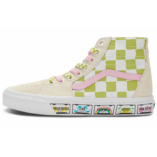 Vans Emma Mulholland On Holiday X Sk8-Hi Tapered 'Whimsical Checkerboard'