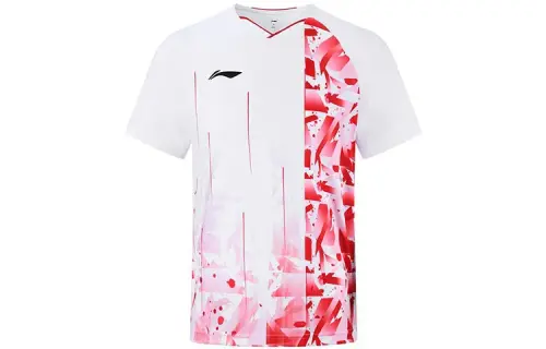 Li Ning T Shirt Unisex Standard White