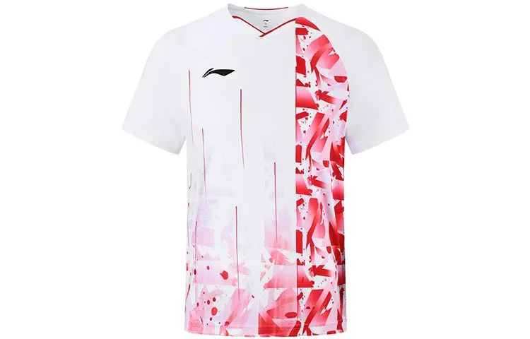 Li Ning T Shirt Unisex Standard White