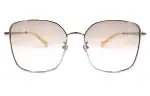 GUCCI Irregular Shape Sunglasses Women's