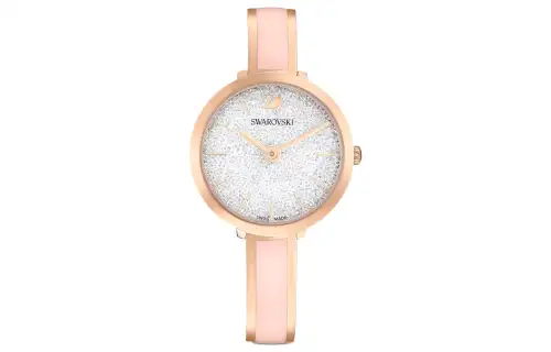 Swarovski Swarovski, classic quartz swan, watch strap stainless steel, white waterproof dial, quartz mechanism