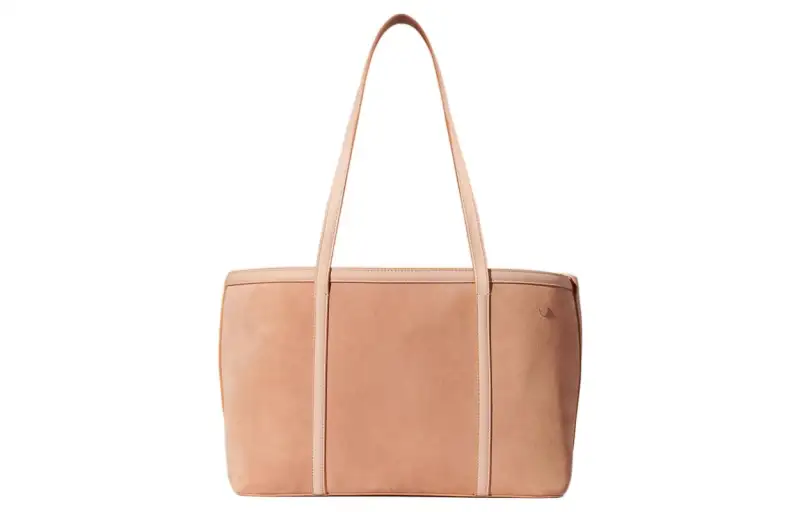 Loro Piana Cow Leather Handbag Regular Women's Beige