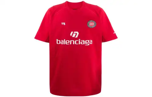 Balenciaga SS22 T Shirt Men's Red