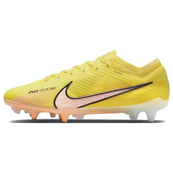 Nike Zoom Mercurial Vapor 15 Elite SG-Pro Anti-Clog Traction Yellow Strike Sunset Glow