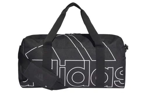 Adidas Recycled Polyester Gym Bag, One Shoulder Handbag Regular Men's Black