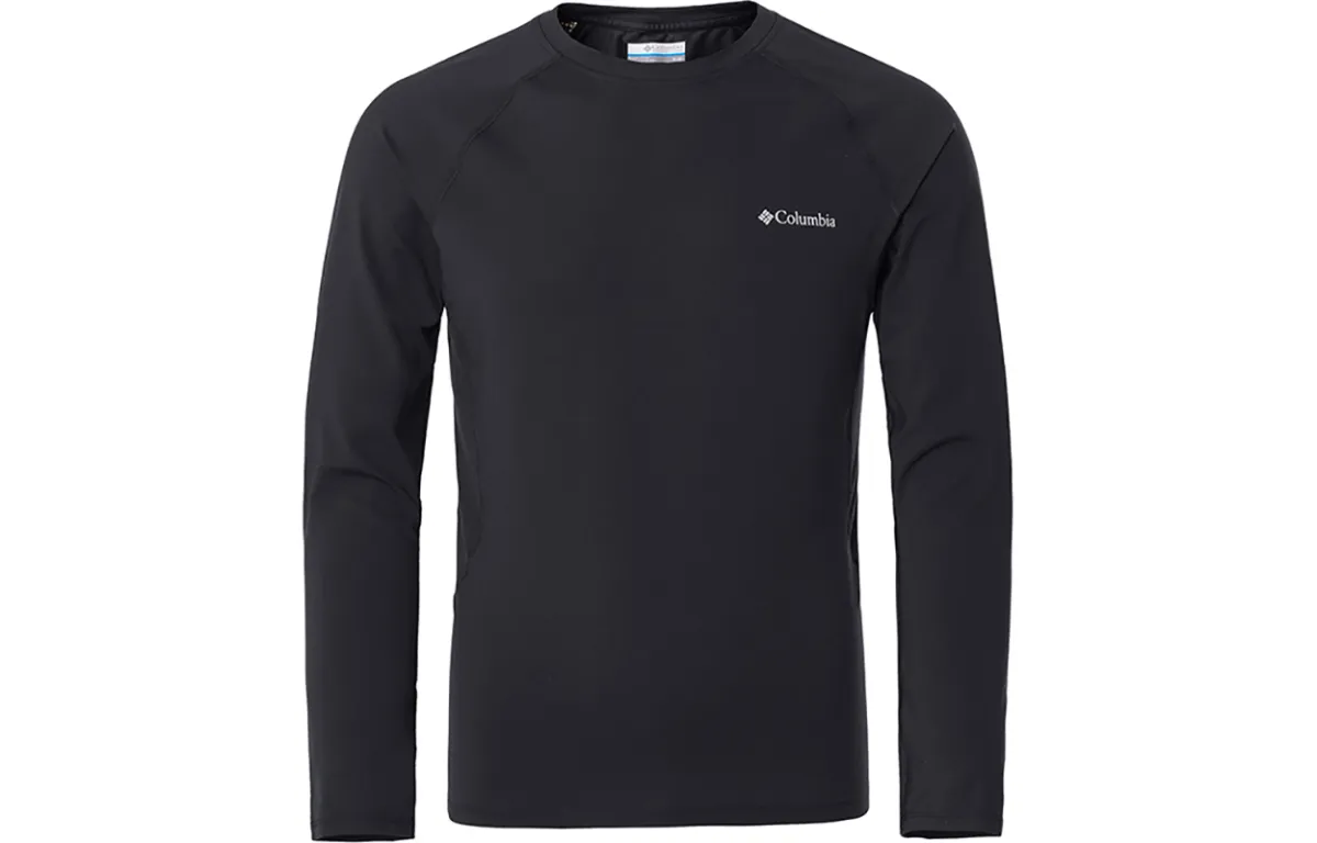 Columbia T-Shirts Men's Black Crew Neck Straight Fit