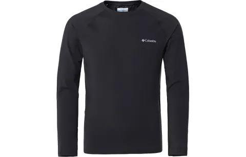Columbia T-Shirts Men's Black Crew Neck Straight Fit